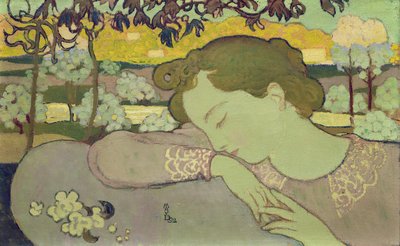Sleeping Woman, 1892 by Maurice Denis